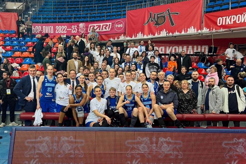 Курским баскетболисткам хватило двух матчей, чтобы выйти в финал чемпионата России