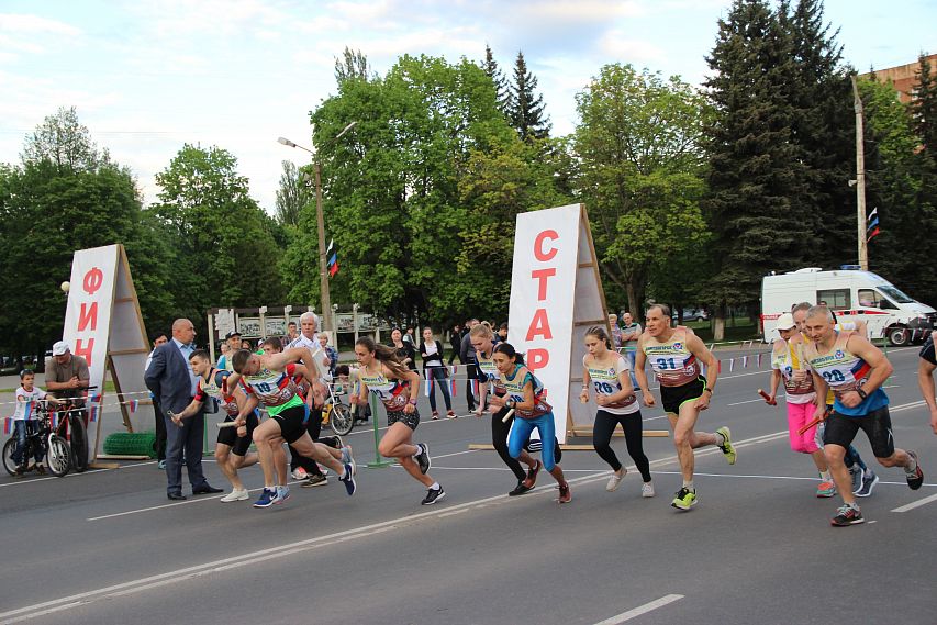 Обгоняя ветер: в Железногорске состоялась легкоатлетическая эстафета
