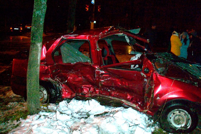 В Железногорске в автомобильной аварии погиб отец двоих детей