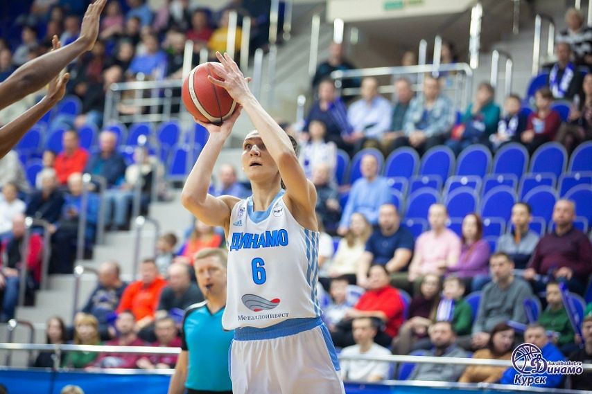 Баскетболистки курского «Динамо» начинают игры плей-офф и выигрывают