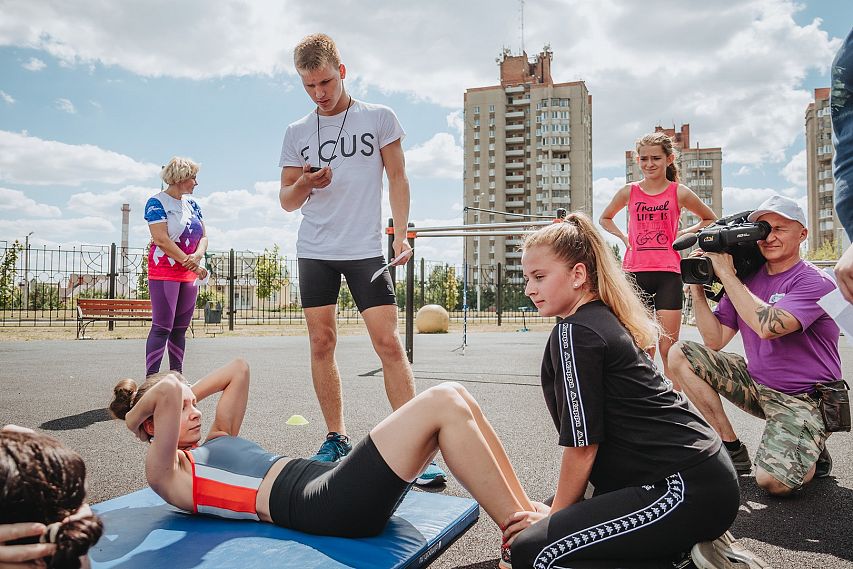 В Железногорске открыта регистрация на бесплатные уличные тренировки 