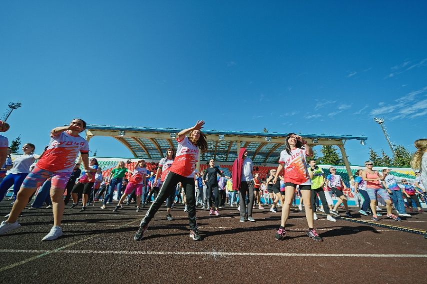 #ВСЕНАСПОРТ.рф в День города собрал несколько тысяч железногорцев