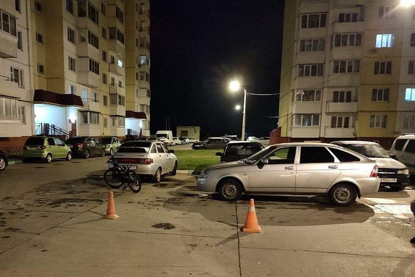 В Железногорске автомобиль сбил 8-летнего велосипедиста