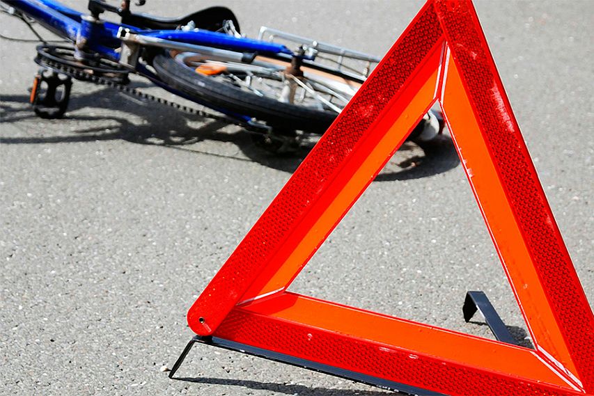 В Железногорске несовершеннолетний велосипедист пострадал в результате ДТП