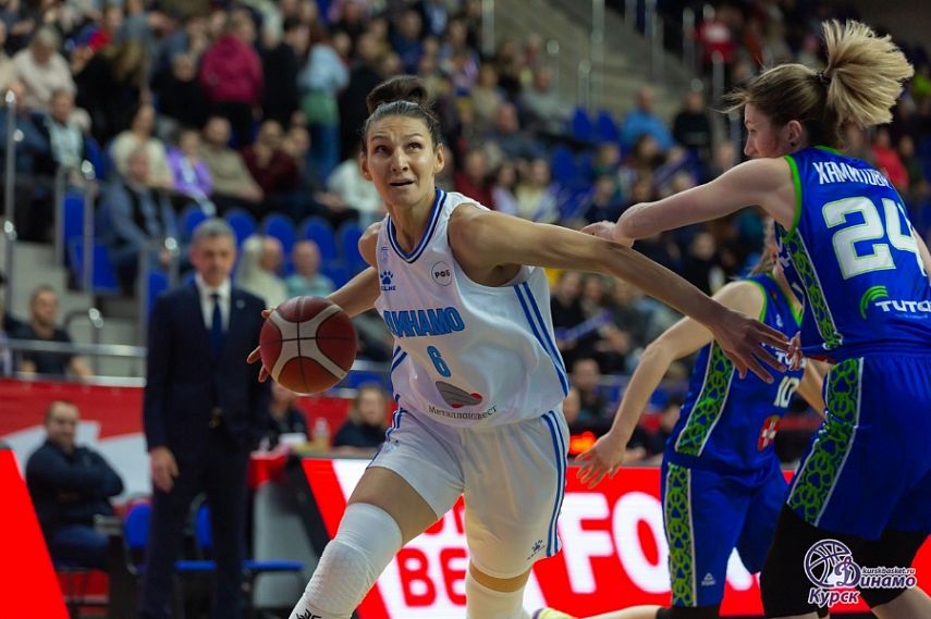 Курские баскетболистки начали новый год с уверенной победы