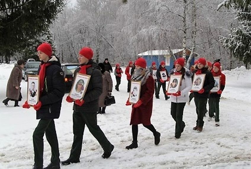 Железногорцы почтили память земляков, погибших в Чечне