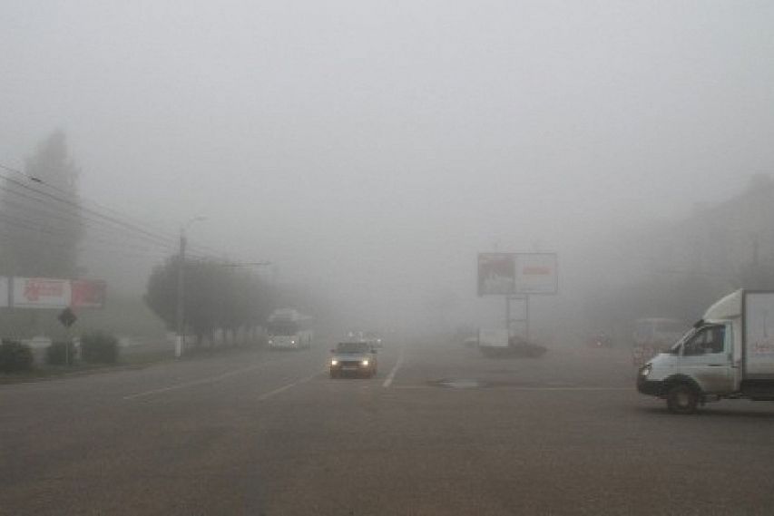 В ближайшие сутки в Железногорске ожидается туман 