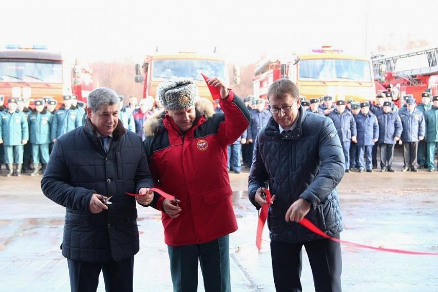 В Железногорске реконструировали пожарную часть 