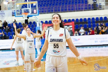 В Премьер-лиге баскетболистки курского «Динамо» переиграли «Спарту энд К»