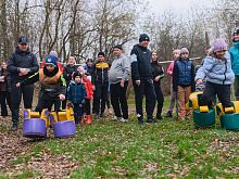 Семьи Михайловского ГОКа участвовали в состязаниях на природе 