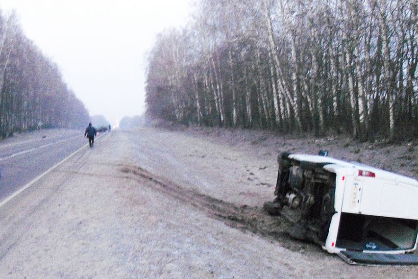 В Железногорском районе пьяный водитель «Ауди» протаранил микроавтобус