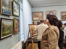 В Железногорске открыли выставки Натальи Сухотёпловой и Виктора Иванова