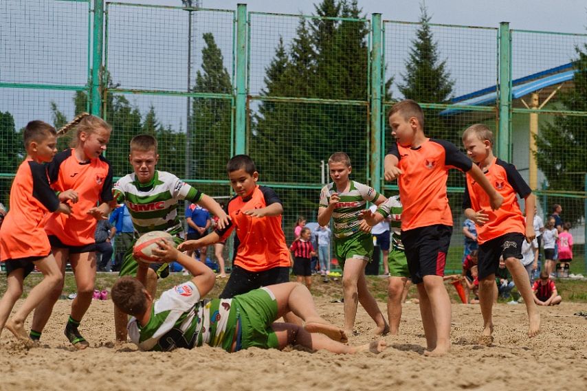 В Железногорске прошёл юбилейный турнир по регби на Кубок имени Андрея Варичева