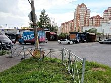 Администрация Железногорска закрыла пешеходный переход в людном месте
