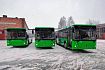 В марте в Железногорскиом районе выйдут на линию 13 новых автобусов большого  класса 