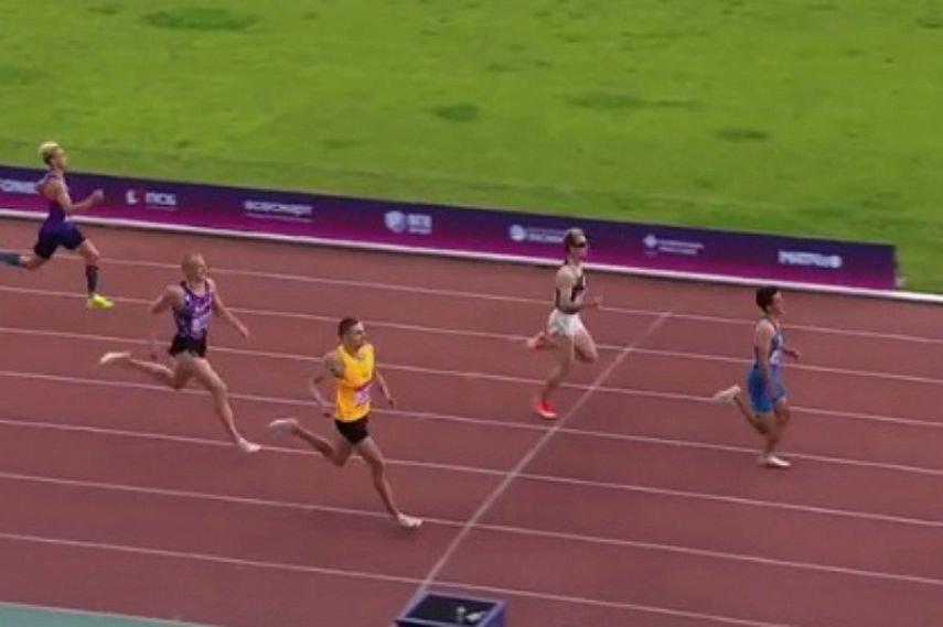 Железногорец Максим Федяев выиграл две медали на Кубке России по лёгкой атлетике