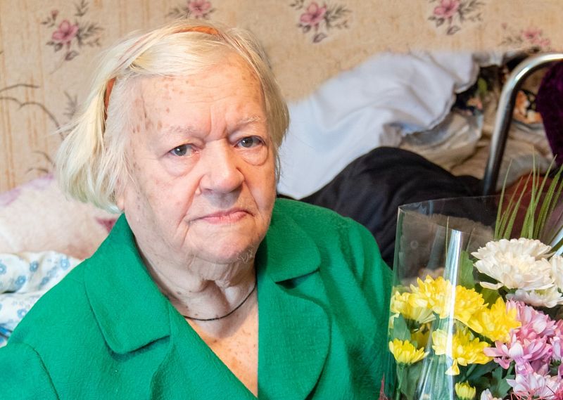 Жительница Железногорска Раиса Власова отметила 90-летний юбилей