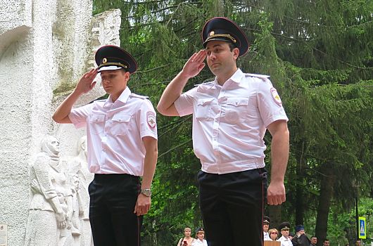 «Служу Отечеству!»: железногорская полиция пополнилась новыми кадрами