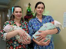 Железногорск начал год с новорождённых девочек