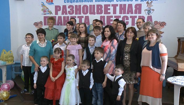 Праздник для ребят из Железногорского центра социальной помощи семье и детям 