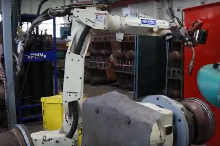 Когда твой напарник – робот: на МГОКе трудится автоматизированный сварочный комплекс