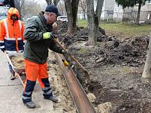 В Детском переулке Железногорска благоустроили водоотвод